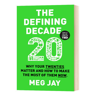 定义十年 The Defining Decade 英文原版 20岁 光阴不再来 英文版进口原版英语书籍