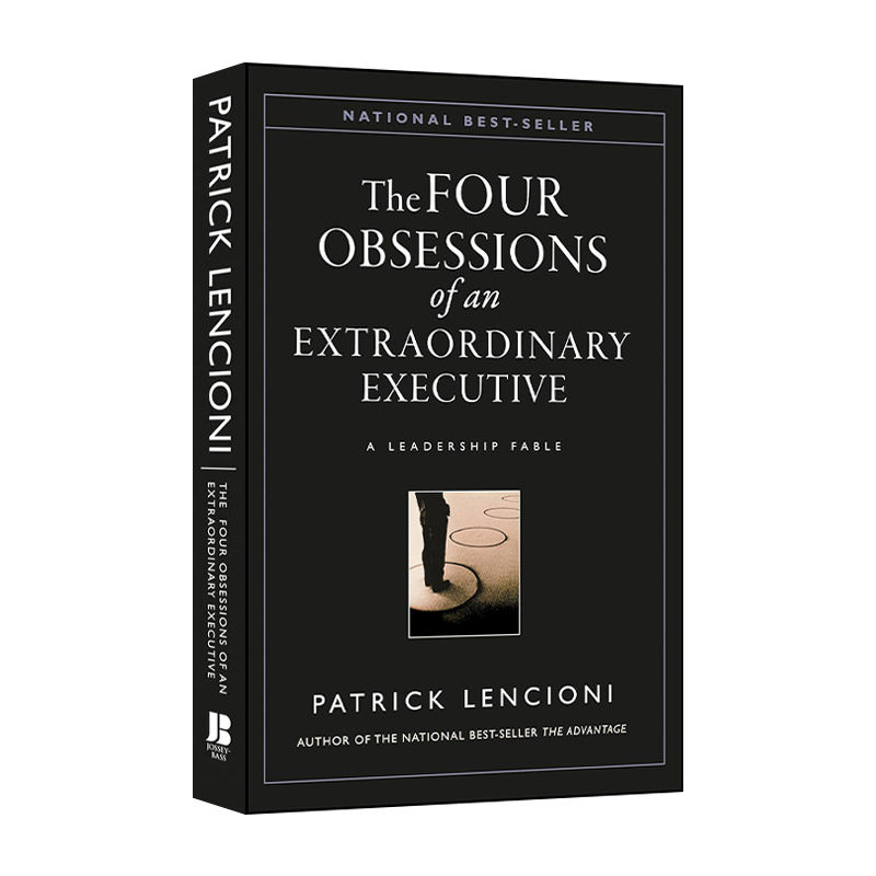 英文原版 The Four Obsessions of an Extraordinary Executive CEO的四大迷思 健康组织应遵循的原则 精装 进口英语原版书籍