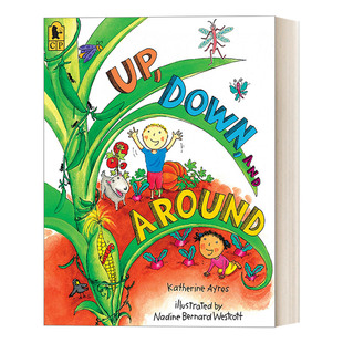 英文原版 Up  Down  and Around 上下和周围 2-5岁儿童自然科学科普认知启蒙绘本 Katherine Ayres 英文版 进口英语原版书籍