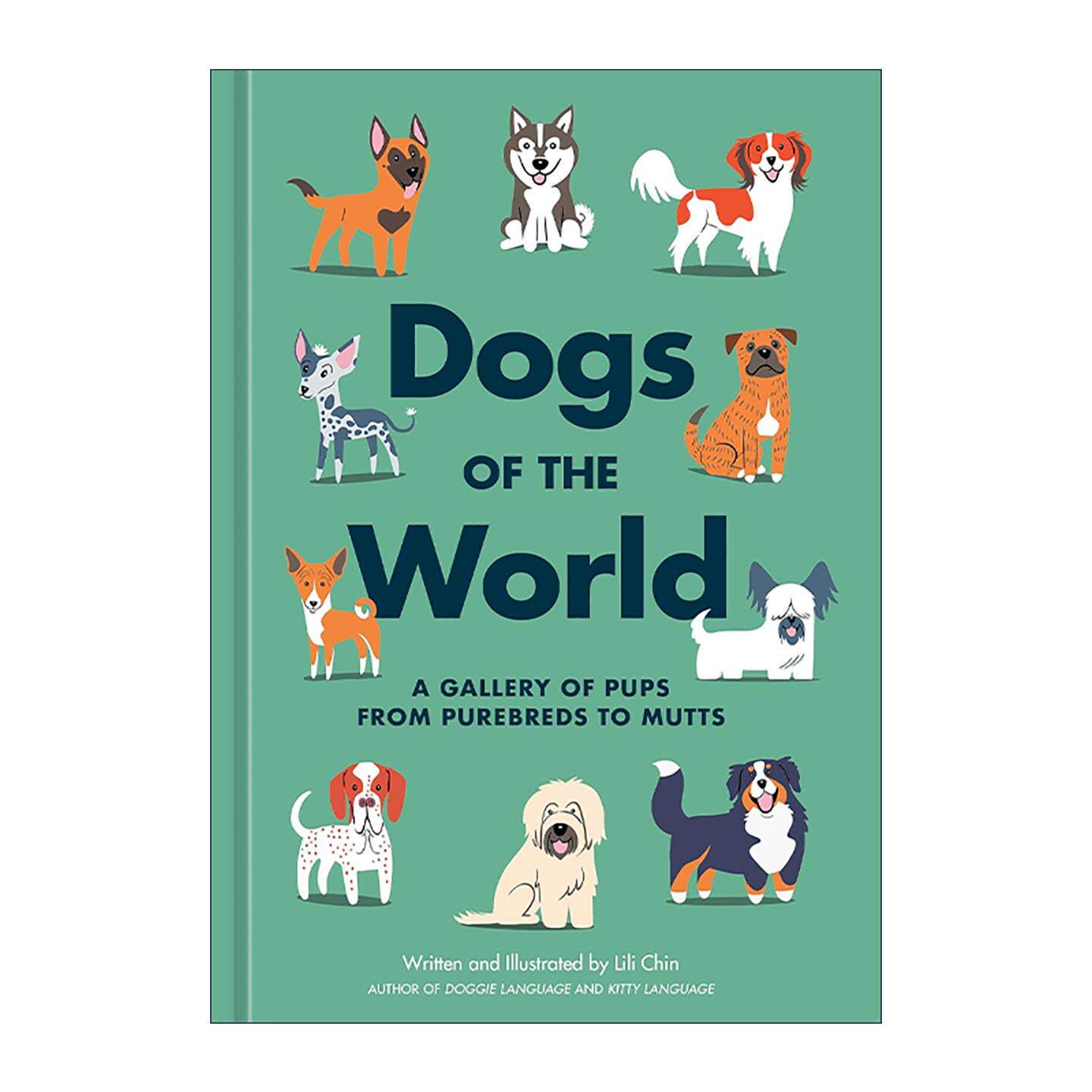 英文原版 Dogs of the World 世界犬种图鉴 从纯种到杂交犬的画廊 插画指南 精装 英文版 进口英语原版书籍