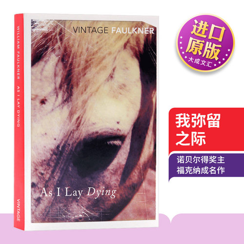 英文原版小说我弥留之际