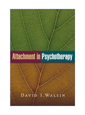 英文原版 Attachment in Psychotherapy 心理治疗中的依恋 从养育到治愈 从理论到实践 英文版 进口英语原版书籍