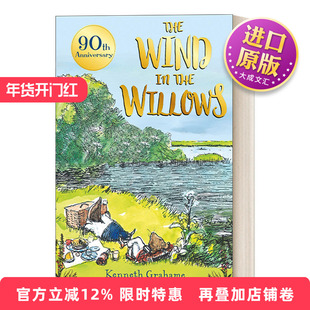 英文原版 The Wind in the Willows 90Th Anniversary Gift Ed 柳林风声90周年纪念版 英文版 进口英语原版书籍