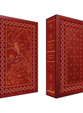 英文原版小说 A Song of Ice and Fire 3 A Storm of Swords 冰与火之歌3 精装豪华盒装版 英文版 进口英语原版书籍