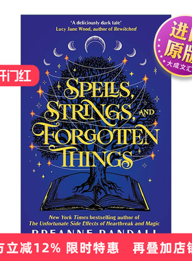 英文原版 Spells  Strings and Forgotten Things 咒语 爱情之线与遗忘之事 浪漫小说 奇幻版傲慢与偏见 英文版 进口英语原版书籍