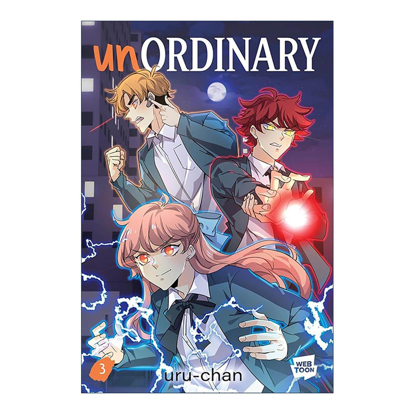 英文原版 unOrdinary book 3 异能者3 WEBTOON热门青少年奇幻网漫 uru-chan 英文版 进口英语原版书籍