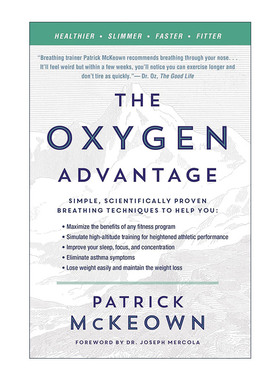 英文原版 The Oxygen Advantage 学会呼吸 重新掌握天生本能 英文版 进口英语原版书籍