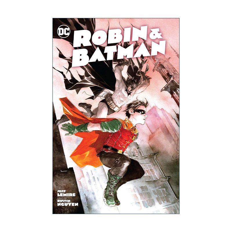 英文原版 Robin and Batman 蝙蝠侠与罗宾 DC漫画 杰夫·勒米尔 英文版 进口英语原版书籍