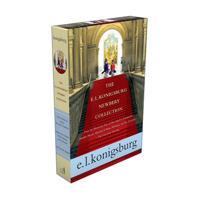 英文原版 The E.L.Konigsburg Newbery Collection Boxed Set 柯尼斯伯格 纽伯瑞奖作品3册盒装 含天使雕像 小巫婆求仙记