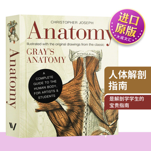 精装人体解剖指南英文版