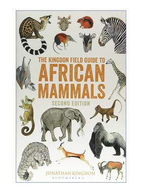 英文原版 The Kingdon Field Guide to African Mammals 非洲哺乳动物野外指南 英文版 进口英语原版书籍
