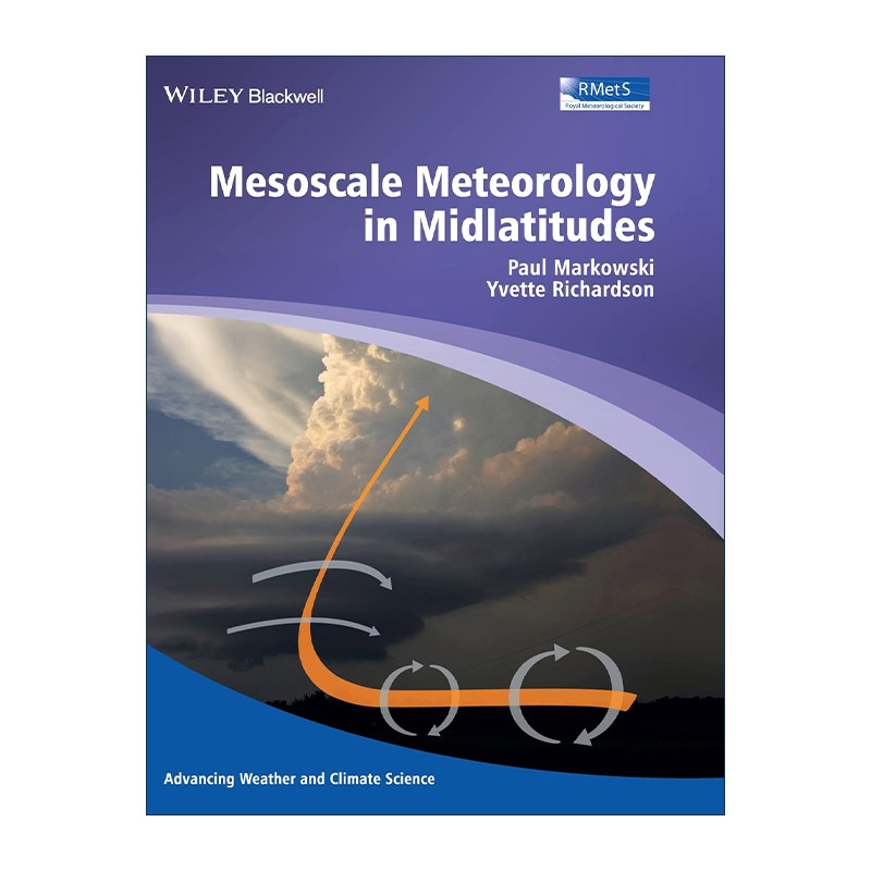 英文原版 Mesoscale Meteorology in Midlatitudes 中纬度地区中尺度气象 精装 英文版 进口英语原版书籍
