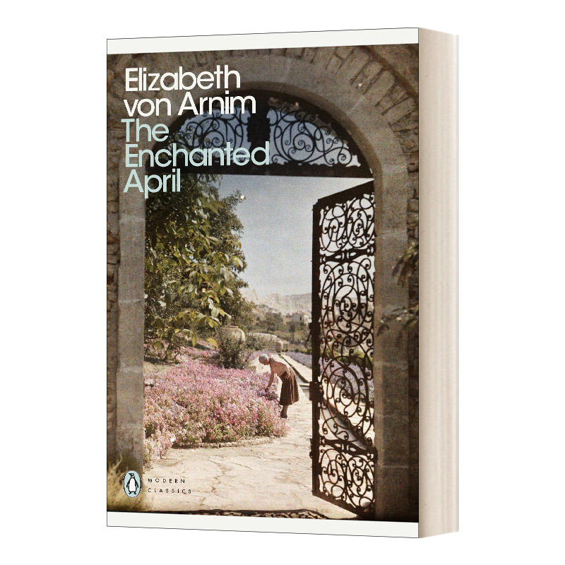 英文原版 The Enchanted April 情迷四月天 伊丽莎白.冯.阿尼姆 现代经典 英文版 进口英语原版书籍