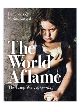 英文原版 The World Aflame 烽火世界 漫长的战争1914-1945 丹·琼斯 精装战争摄影 英文版 进口英语原版书籍