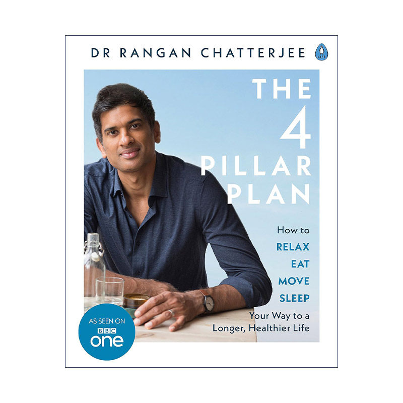 英文原版 The Four Pillar Plan 重启吧 我的健康人生 改变不良生活方式 提升身心健康 英文版 进口英语原版书籍