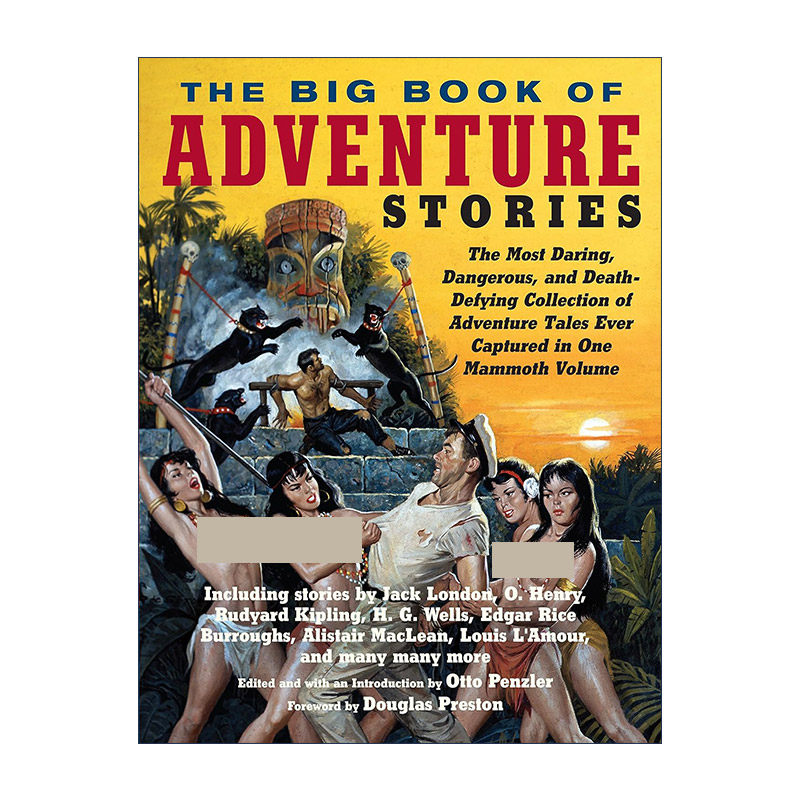 英文原版 The Big Book of Adventure Stories 经典冒险小说选集 爱伦·坡奖得主Otto Penzler 英文版 进口英语原版书籍