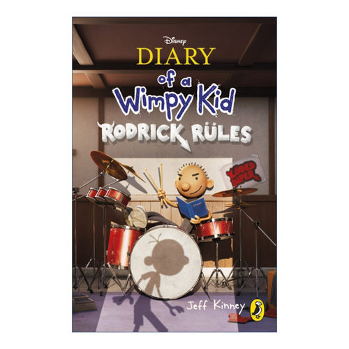 英文原版 Diary of a Wimpy Kid Rodrick Rules Book 2 小屁孩日记2 电影封面版 英文版 进口英语原版书籍