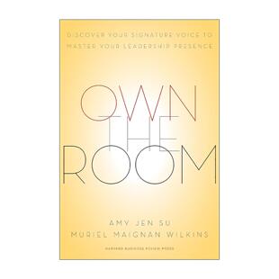 英文原版 Own the Room 掌控全场 发掘你的独特声音 塑造卓越领导风范 管理者形象发展指南 精装 英文版 进口英语原版书籍