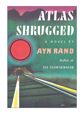 英文原版 Atlas Shrugged 阿特拉斯耸耸肩 纪念收藏版 Ayn Rand安·兰德 英文版 进口英语原版书籍