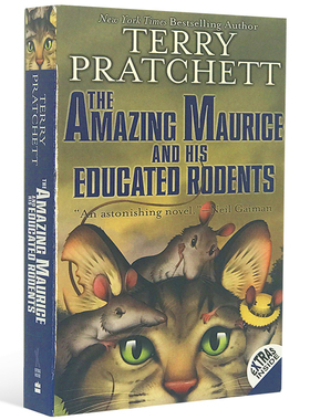 The Amazing Maurice and His Educated Rodents  Discworld 英文原版书 碟形世界 猫和少年魔笛手 英文版 英语小说