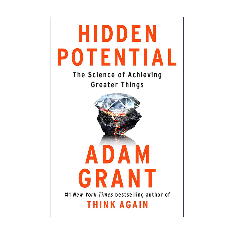 英文原版 Hidden Potential 隐藏的潜力 成就伟大事业的科学 Think Again作者Adam Grant 精装 英文版 进口英语原版书籍