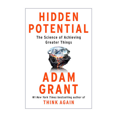 英文原版 Hidden Potential 隐藏的潜力 成就伟大事业的科学 Think Again作者Adam Grant 精装 英文版 进口英语原版书籍