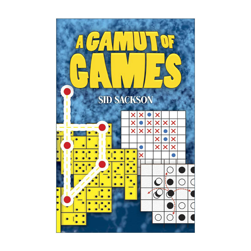 英文原版 A Gamut of Games 各种游戏 纸牌 跳棋 字谜 游戏设计权威Sid Sackson 英文版 进口英语原版书籍