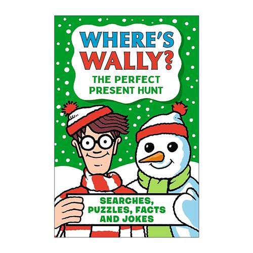 英文原版 Where's Wally The Perfect Present Hunt 威利在哪里 圣诞寻宝大冒险 儿童益智游戏绘本 英文版 进口英语原版书籍