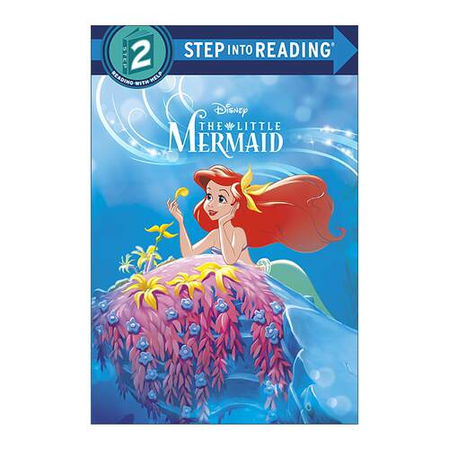 英文原版 Step into Reading 2 The Little Mermaid Disney Princess 小美人鱼 迪士尼公主系列 同名电影改编 进口英语原版书籍