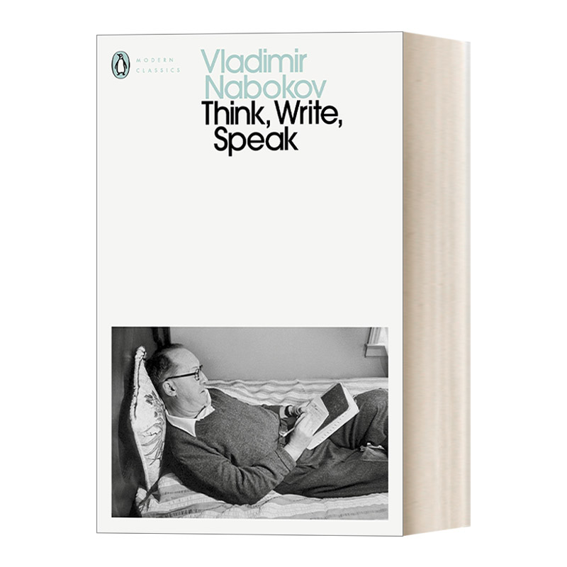 英文原版 Think Write Speak 思考 写作 谈话 纳博科夫文集 企鹅现代经典 Penguin Modern Classcis 英文版 进口英语原版书籍