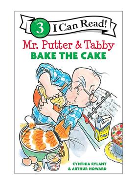 英文原版 Mr.Putter & Tabby Bake the Cake 普特先生和虎斑猫烤蛋糕 I Can Read Level 3分级阅读 英文版 进口英语原版书籍