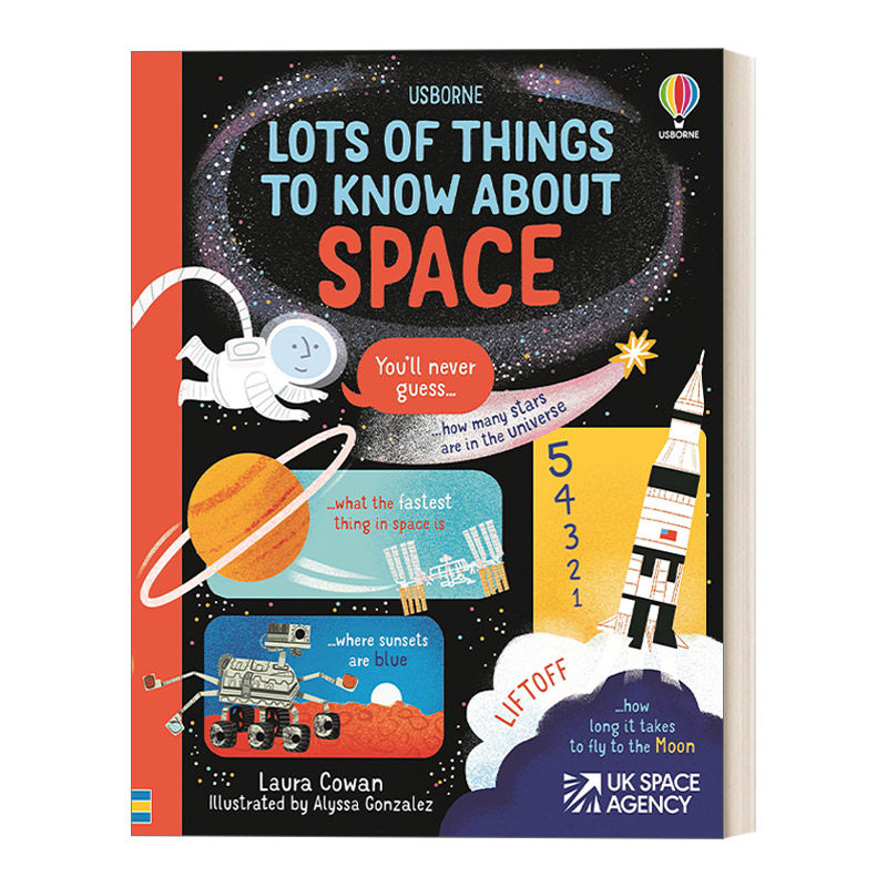 things to know about space 探索宇宙太空揭秘 少儿科普 精装 英文版
