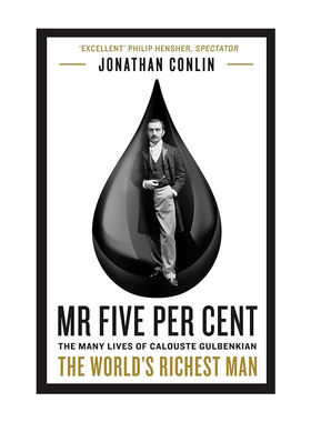 英文原版 Mr Five Per Cent 卡洛斯特·古本江 5%先生的故事 世界上富有的男人 英文版 进口英语原版书籍