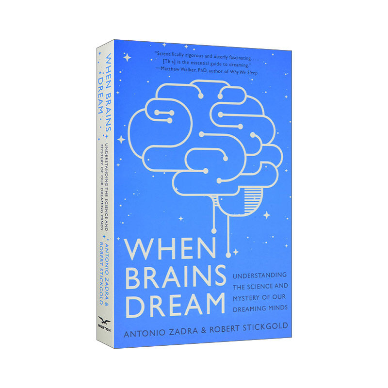 英文原版 When Brains Dream 当大脑做梦 了解我们做梦大脑的科学和神秘 英文版 进口英语原版书籍