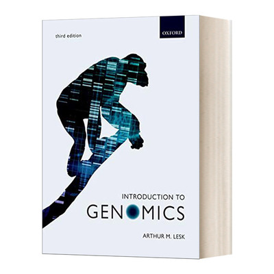 英文原版 Introduction to Genomics 基因组学简介 牛津经典教材 第3版 基因组学概论 英文版 进口英语原版书籍