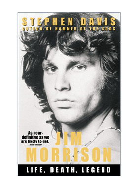 英文原版 Jim Morrison 吉姆·莫里森的传奇一生 音乐家传记 The Doors乐队主唱 英文版 进口英语原版书籍