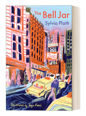 英文原版 The Bell Jar 钟形罩 西尔维娅·普拉斯 彩色精装插画版 巴黎插画师Beya Rebai 英文版 进口英语原版书籍
