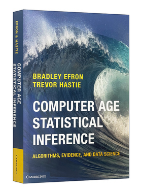 英文原版 Computer Age Statistical Inference 计算机时代的统计推断 数理统计学会专著系列 精装 英文版 进口英语原版书籍