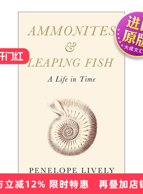 英文原版 Ammonites and Leaping Fish 菊石与跃鱼 时光中的一生 古生物学地质学读物 精装 英文版 进口英语原版书籍