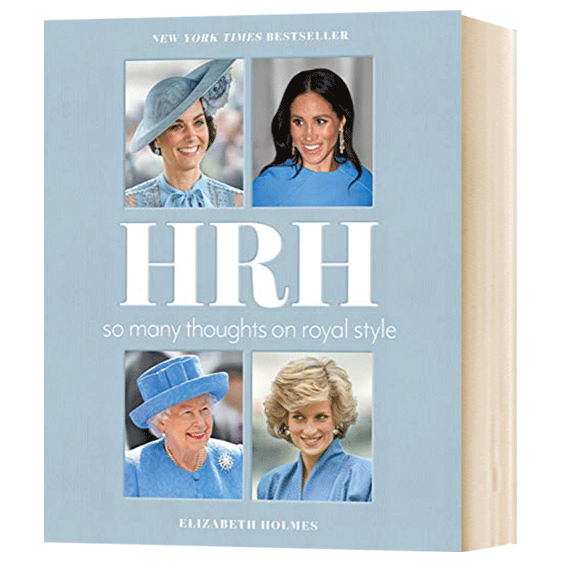 HRH 关于皇室风格的多种看法 英文原版 HRH So Many Thoughts on Royal Style 戴安娜王妃 伊丽莎白女王 英国皇室英文版进口英语书