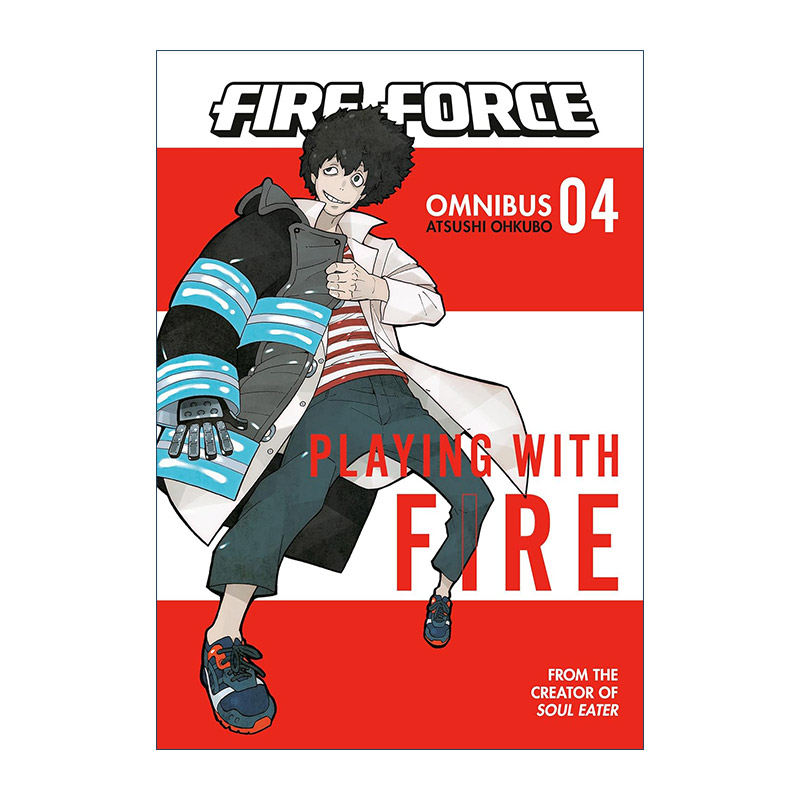 英文原版 Fire Force Omnibus 4 Vol. 10-12 炎炎消防队 精选集4 同名动漫漫画 大久保笃 英文版 进口英语原版书籍