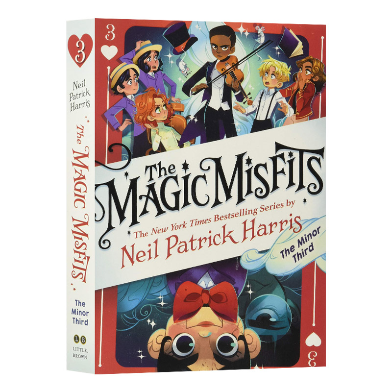 英文原版 The Magic Misfits: The Minor Third 魔法边缘少年3 英文版儿童图书