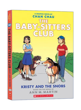 英文原版 The Baby-Sitters Club Graphic 10 Kristy and the Snobs 保姆俱乐部全彩漫画10 英文版 进口英语原版书籍