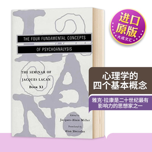 雅克·拉康研讨班 英语原版 The Seminar of Jacques Lacan 精神分析的四个基本概念 英文版 进口英语书籍