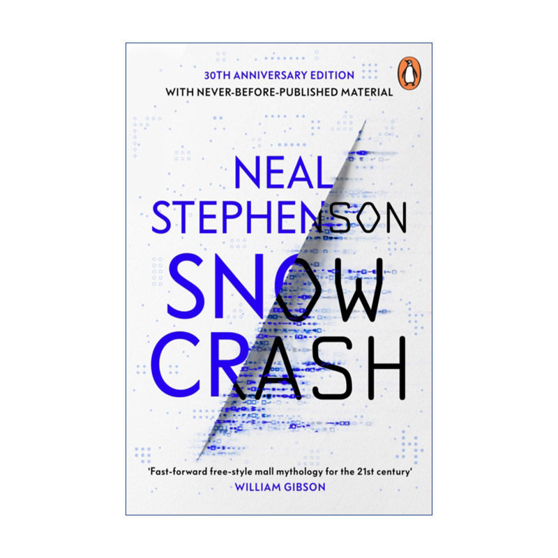 英文原版 Snow Crash 雪崩 尼尔·斯蒂芬森经典科幻小说 英文版 进口英语原版书籍 - 实物图