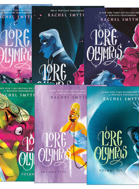 英文原版 Lore Olympus 奥林匹斯爱情故事系列1-6册 漫画 Rachel Smythe 英文版 进口英语原版书籍