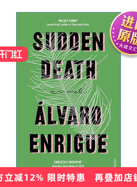 英文原版 Sudden Death 突然死亡 阿尔瓦罗·恩里克 埃莱娜小说奖 英文版 进口英语原版书籍