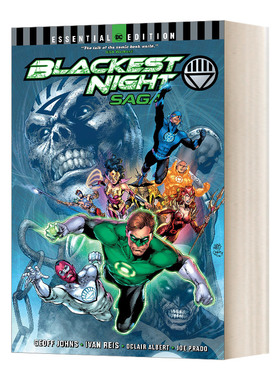 英文原版 Blackest Night Saga DC Essential Edition 黑暗之夜传奇 DC基本版 英文版 进口英语原版书籍