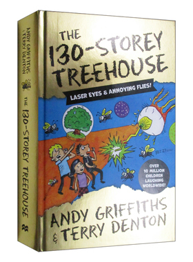 英文原版 The 130-Storey Treehouse 小屁孩树屋历险记 130层树屋故事 精装 英文版 进口英语原版书籍