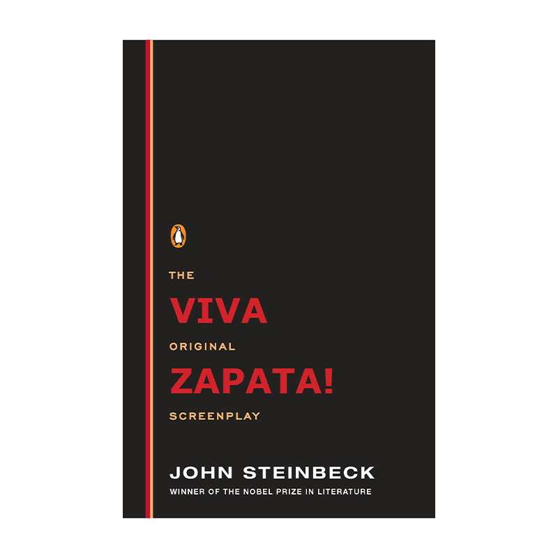 英文原版 Viva Zapata 萨帕塔传 奥斯卡提名剧本 约翰·斯坦贝克John Steinbeck 英文版 进口英语原版书籍
